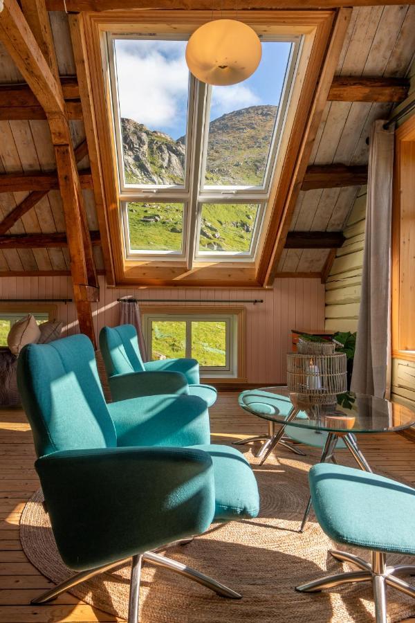 Feriehus Med Flott Havutsikt Ved Hauklandstranden Leknes Exteriér fotografie