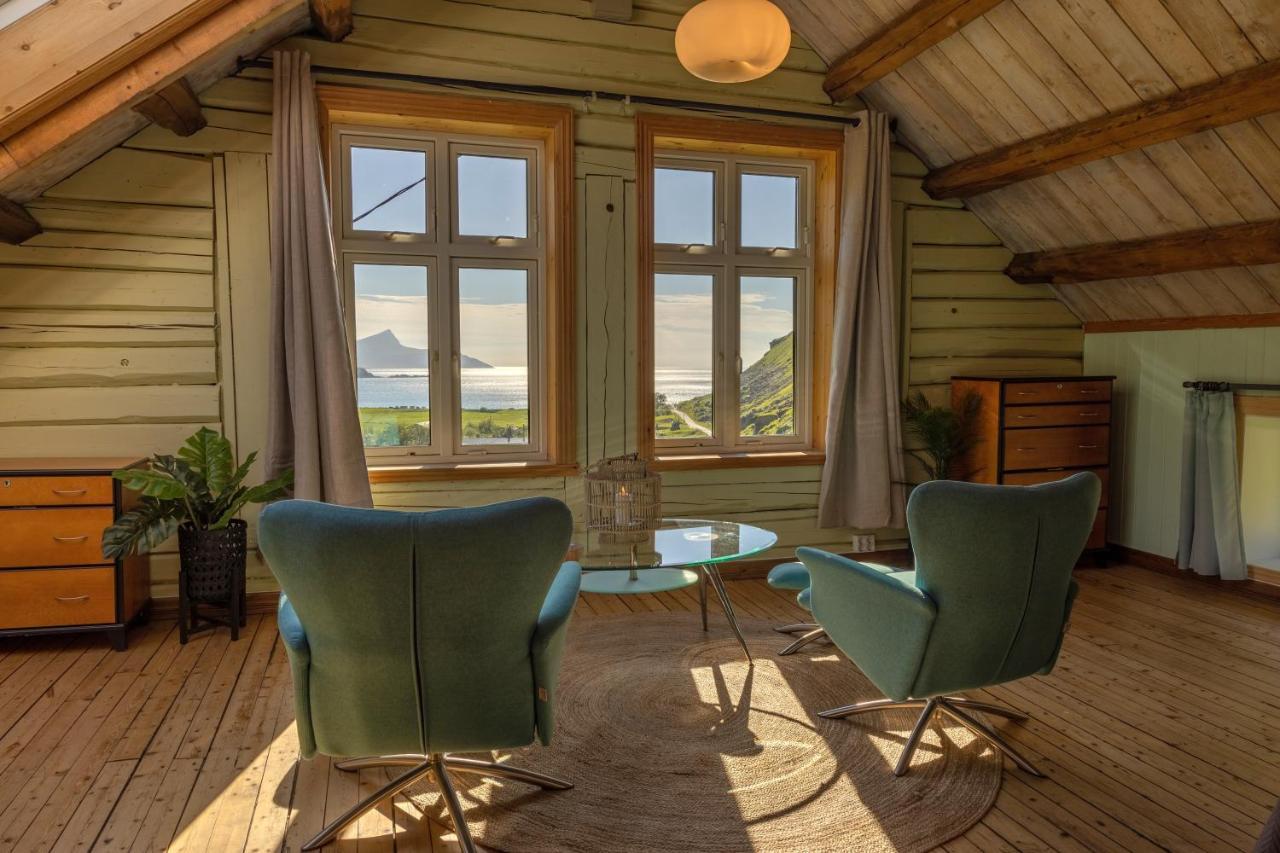 Feriehus Med Flott Havutsikt Ved Hauklandstranden Leknes Exteriér fotografie