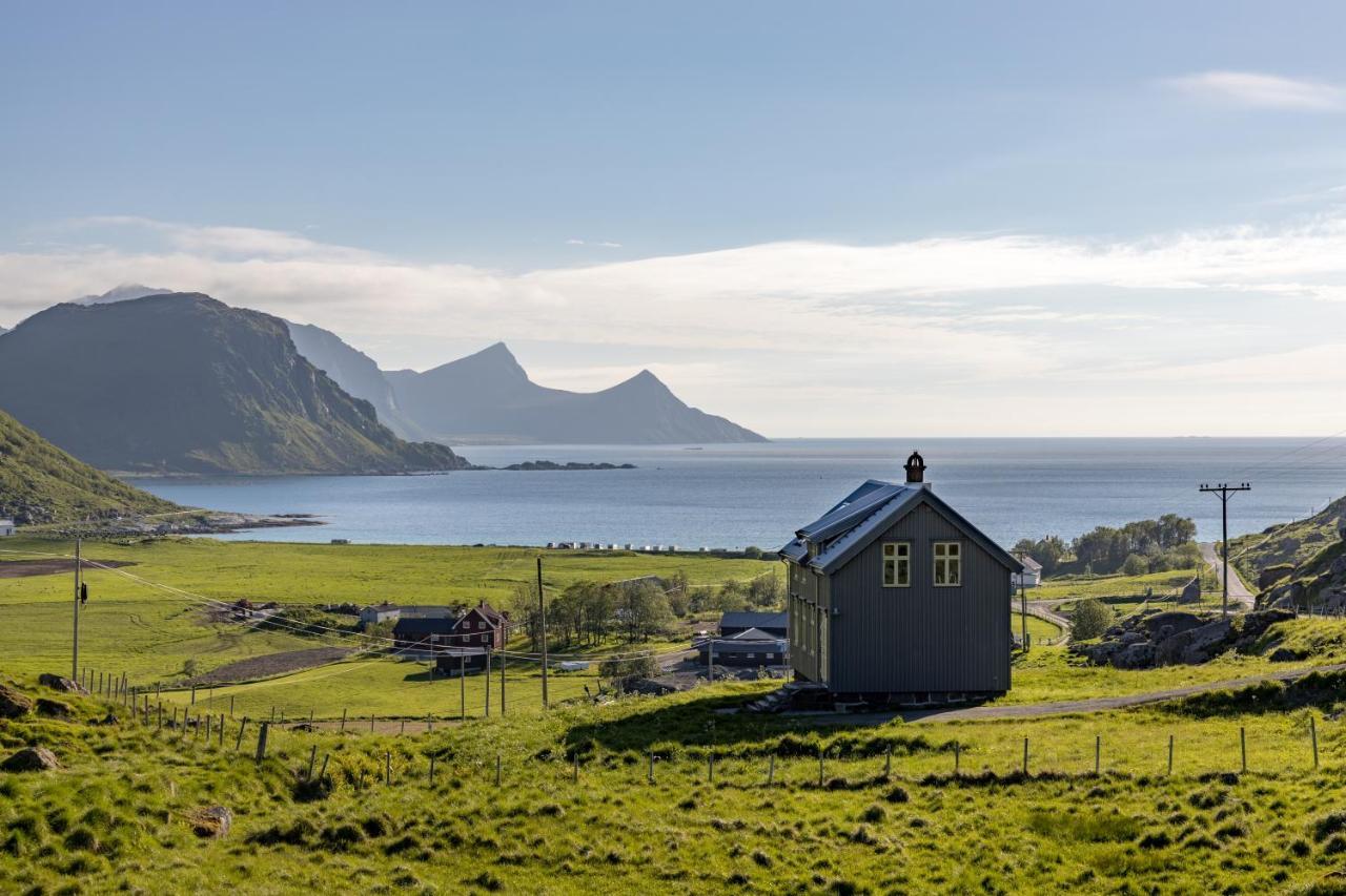 Feriehus Med Flott Havutsikt Ved Hauklandstranden Leknes Exteriér fotografie