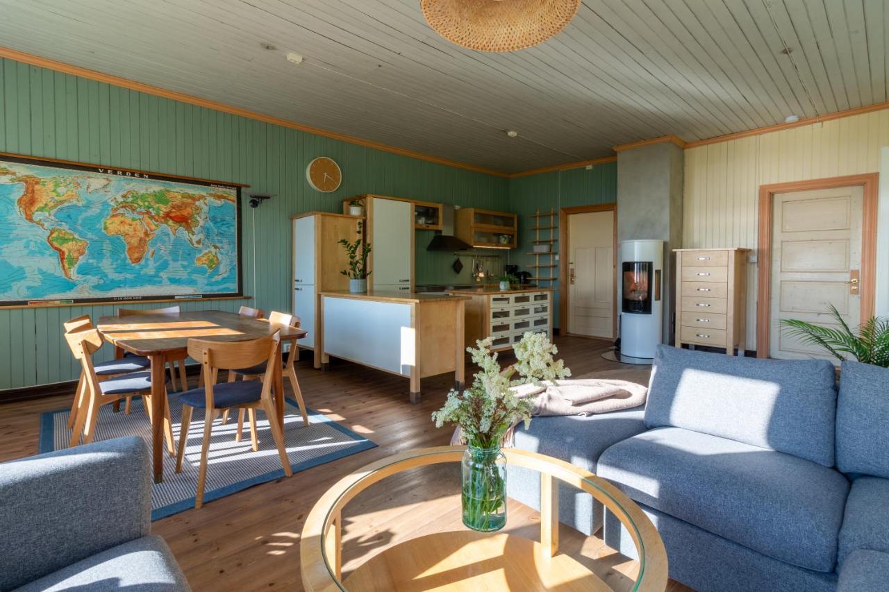 Feriehus Med Flott Havutsikt Ved Hauklandstranden Leknes Exteriér fotografie