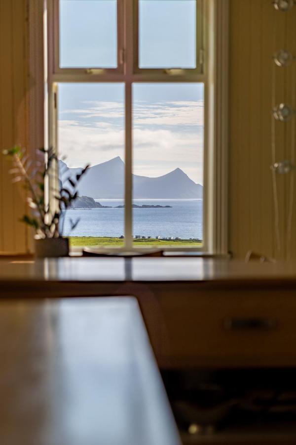 Feriehus Med Flott Havutsikt Ved Hauklandstranden Leknes Exteriér fotografie