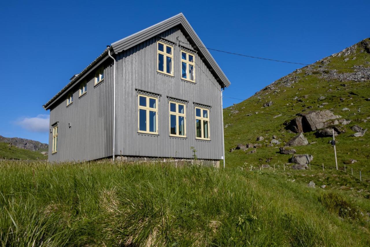 Feriehus Med Flott Havutsikt Ved Hauklandstranden Leknes Exteriér fotografie