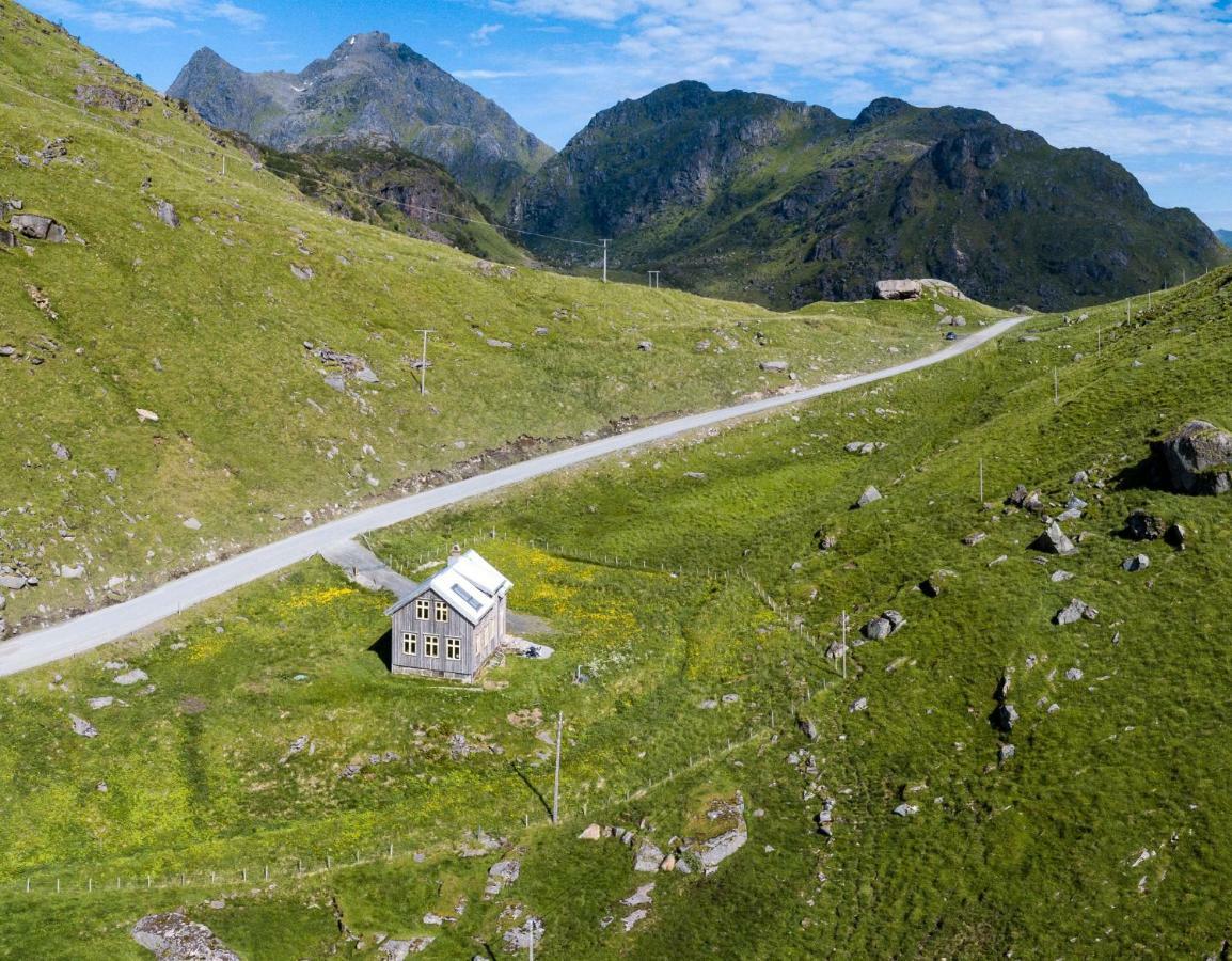 Feriehus Med Flott Havutsikt Ved Hauklandstranden Leknes Exteriér fotografie